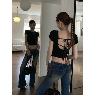 「HOME5」Áo thun crop top top hottie gợi cảm đa năng