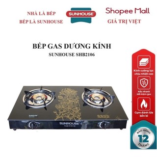 Bếp gas dương kính sunhouse shb2106