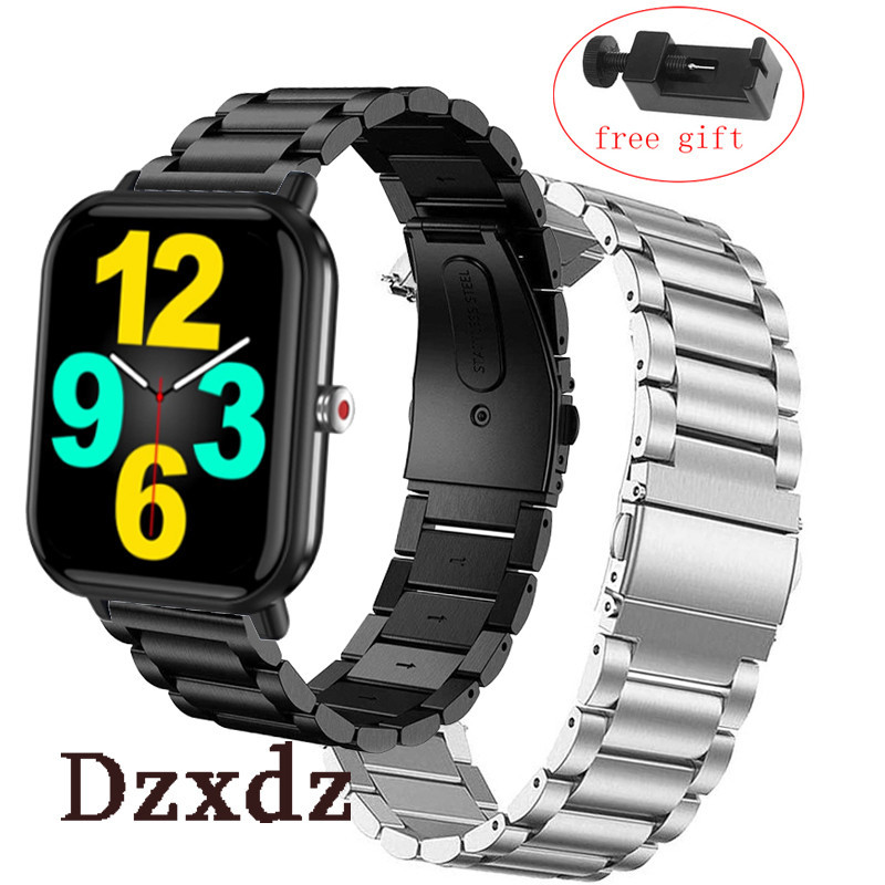 Đồng hồ thông minh q9Pro Dây đeo bằng thép không gỉ bằng kim loại cho q9 Pro SmartWatch Dây đeo cổ t
