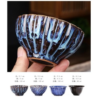 Chén Trà Đạo Men Thiên Mục Dùng Thưởng