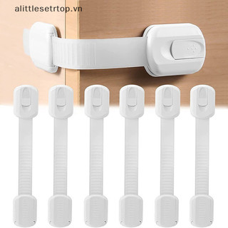 Alittlesetrtop 1 Khóa Dây An Toàn Trẻ Em Khóa Cho Tủ Và Ngăn Kéo, Nhà Vệ Sinh, Tủ Lạnh Và Hơn Thế nữa. Miếng dán dính.Không cần cài đặt VN