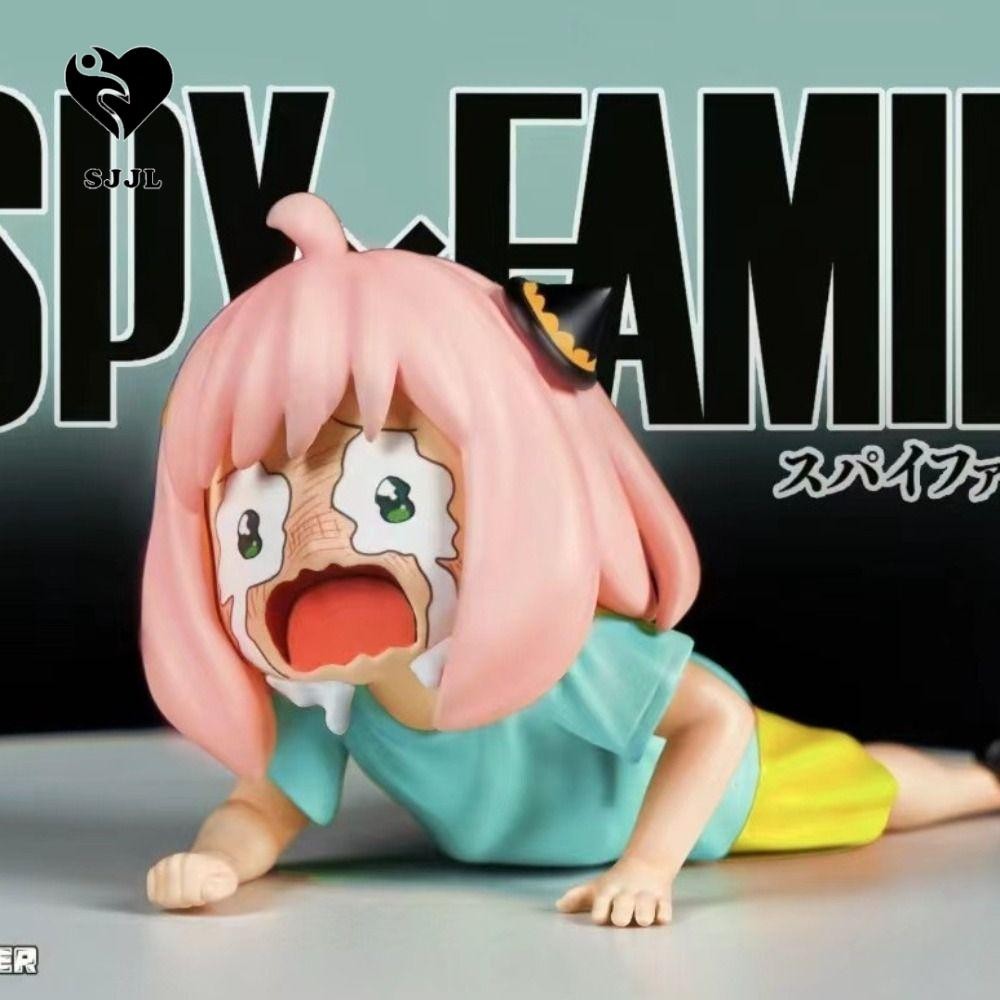 Sjjl Spy Family Anya Nhân vật hành động, PVC Spy Family Anime Spy X Family Hình gia đình, Chế độ Dol