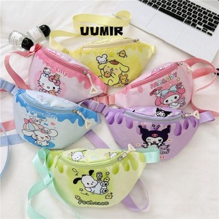 Túi đeo vai, Túi đeo chéo Polyester Anime Kuromi, Túi vải nữ Ví đựng tiền xu thể thao