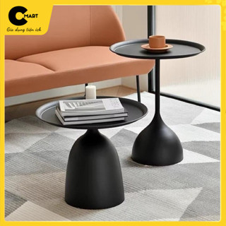 CMART.Gia dụng Bàn Trà Nhỏ Sofa Bàn Cà Phê Di Động Bàn Góc Sang Trọng Hiện Đại CMB04