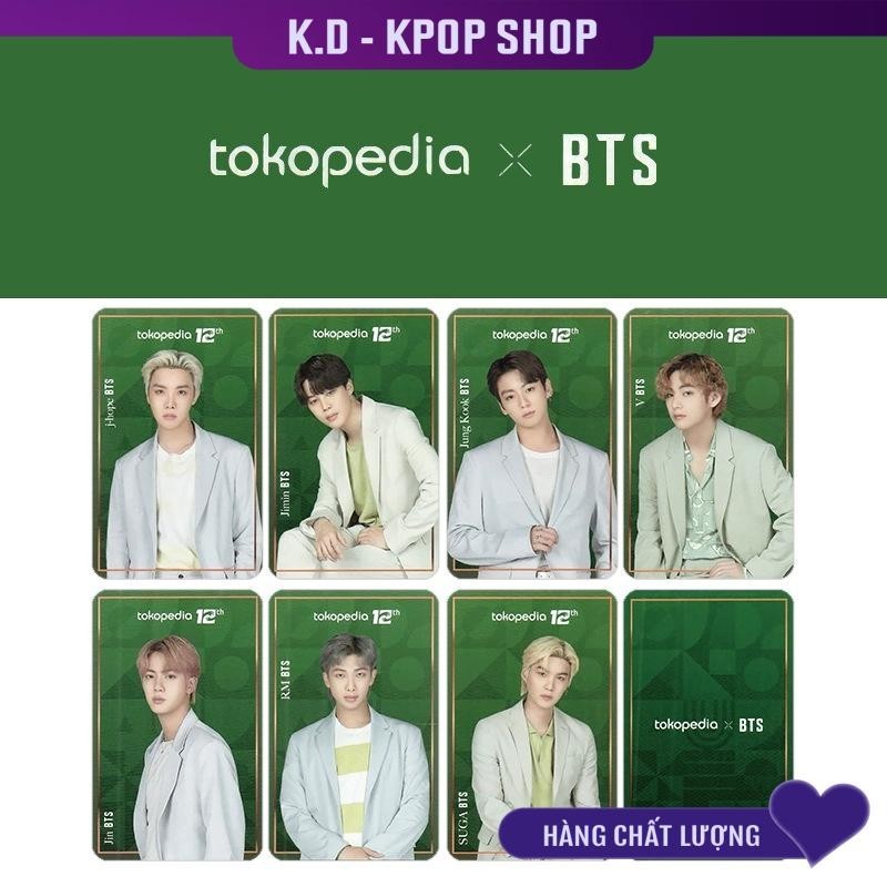 Set Card BTS Tokopedia Unoff