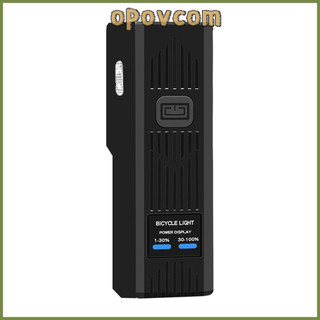 Opovcomelectric led usb có còi chống thấm nước với 3 chế độ chiếu sáng cho xe đạp