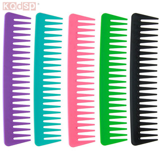 Widefiling 22 răng rộng lược răng nhựa pro salon cắt tóc tạo kiểu tóc lược detangler xoăn dụng cụ chăm sóc tóc đẹp