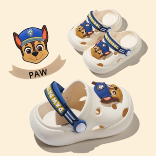 Cheerful Mario dép sục cho Bé Trai PAW patrol Đội Hoạt Hình Chống Trơn Trượt Thoáng Khí Dép cross cho bé
