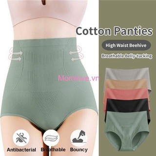Quần Lót Cotton Nguyên Chất Nữ 3D Tổ Ong Ôm Quần Đùi Cao Cấp Kháng Khuẩn Nâng Hông Plus Kích Thước Đồ Lót Quần Lót