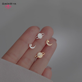Jibeisi Pinocchio Shape Moon Ding SunStar zircon đơn giản dành cho nữ mới