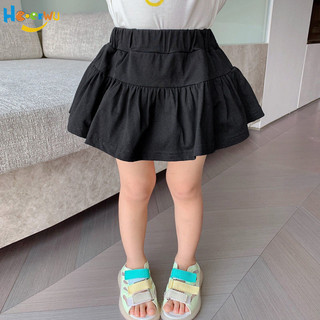 Haoerwu Bé Gái Váy Thể Thao Đa Năng Trung Và Lớn Trẻ Em Váy Tennis Váy Bánh