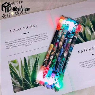 Mát Quay Bút Thủ Thuật Quyến Rũ Phát Sáng Phổ Biến Bắt Mắt Vui Nhộn Quay Bút Cho Mọi lứa tuổi Tuyệt Vời Người Mới Bắt Đầu Quay Bút Thủ Thuật Thời Trang Tốt Nhất Người Mới Bắt Đầu Bút