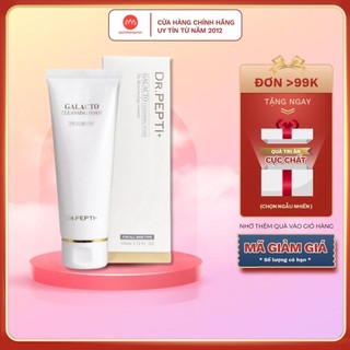 Sữa rửa mặt tạo bọt Dr.Pepti Galacto Cleansing Foam 110ml chính hãng pepti - daothinhuquynh