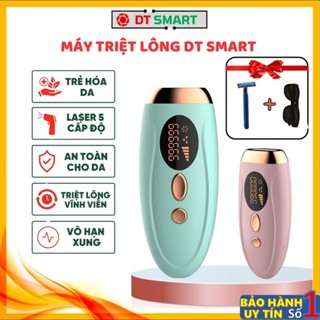 Máy triệt lông cầm tay mini DT SMART IPL chính hãng, máy triệt lông chân, bikini, lông nách, triệt lông vĩnh viễn