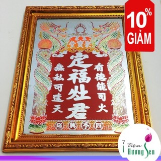 bài vị chạm ông táo