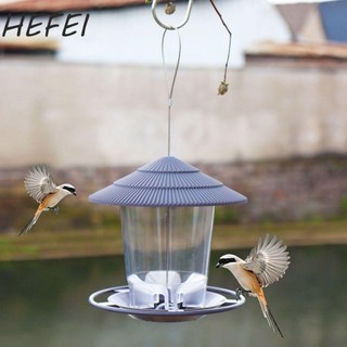 HEFEI Chim Ăn Gazebo Loại Nhà Trạm Thức Ăn Động Vật Bay Sân Vườn Ngoài Trời Đồ Dùng Cho Chim