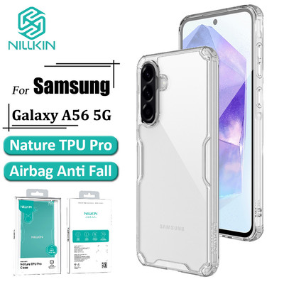 Ốp điện thoại Nillkin Nature Pro Samsung Cho Samsung Galaxy A56 5G Ốp điện thoại TPU Mềm Trong Suốt Túi Khí Chống Sốc Mặt Sau