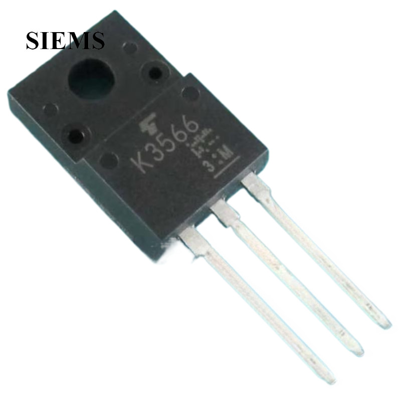Bóng bán dẫn hiệu ứng trường K3566 2SK3566 chính hãng Bóng bán dẫn N-channel MOS 900V 2.5A TO-220F