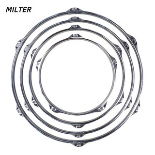 Milter Snare Trống thay thế cho 8 10 12 14 inch, lắp đặt dễ, vành kim loại bảo vệ đa năng