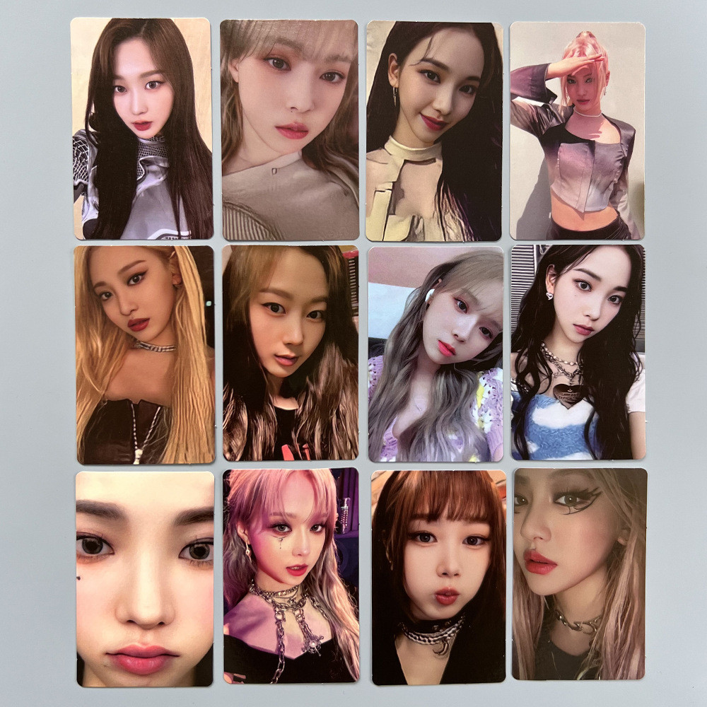 Aespa Album Mới GIRLS Album Photocard Thẻ Ngẫu Nhiên Chính Thức Thẻ LOMO Thẻ Photocard Photocard #AE