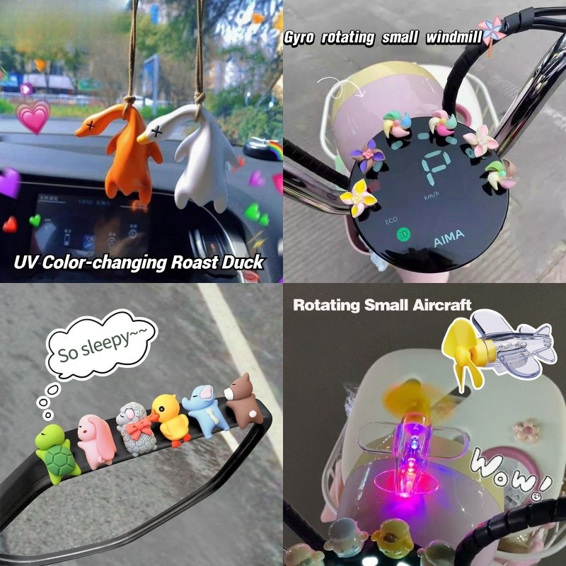 Đồ trang trí xe hướng dương hoa nhỏ trang trí máy tính để bàn mini mô phỏng cây trồng trong chậu