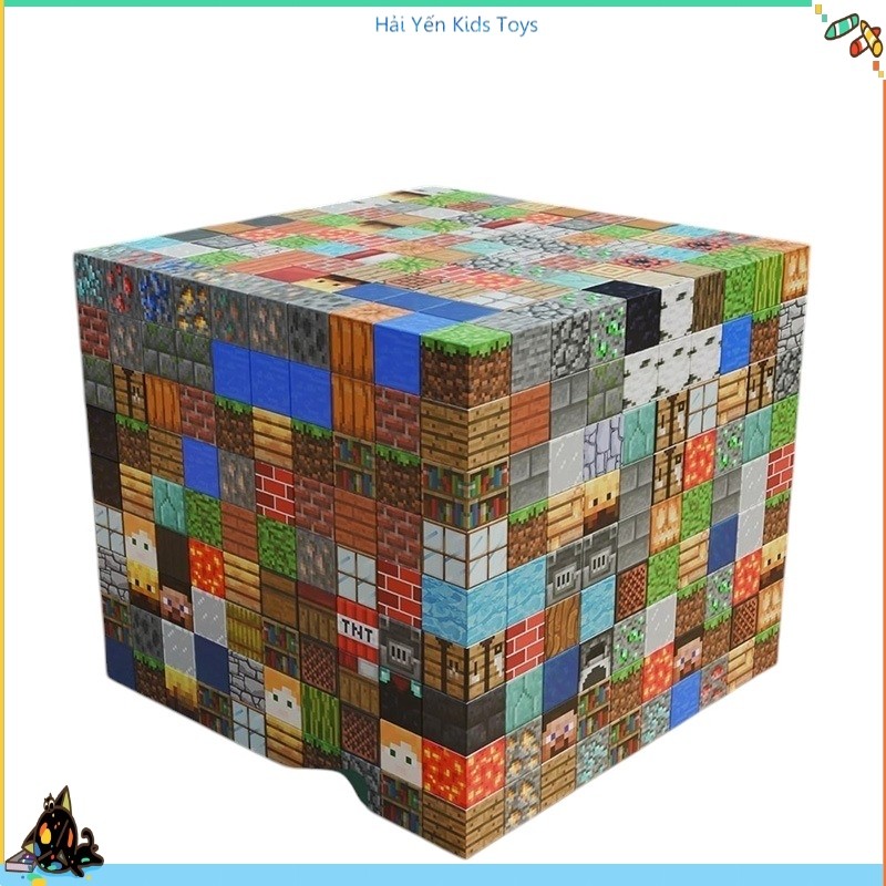 Set 300 MineCraft Blocks Nam Châm – Xây Dựng Mô Hình Theo Sở Thích