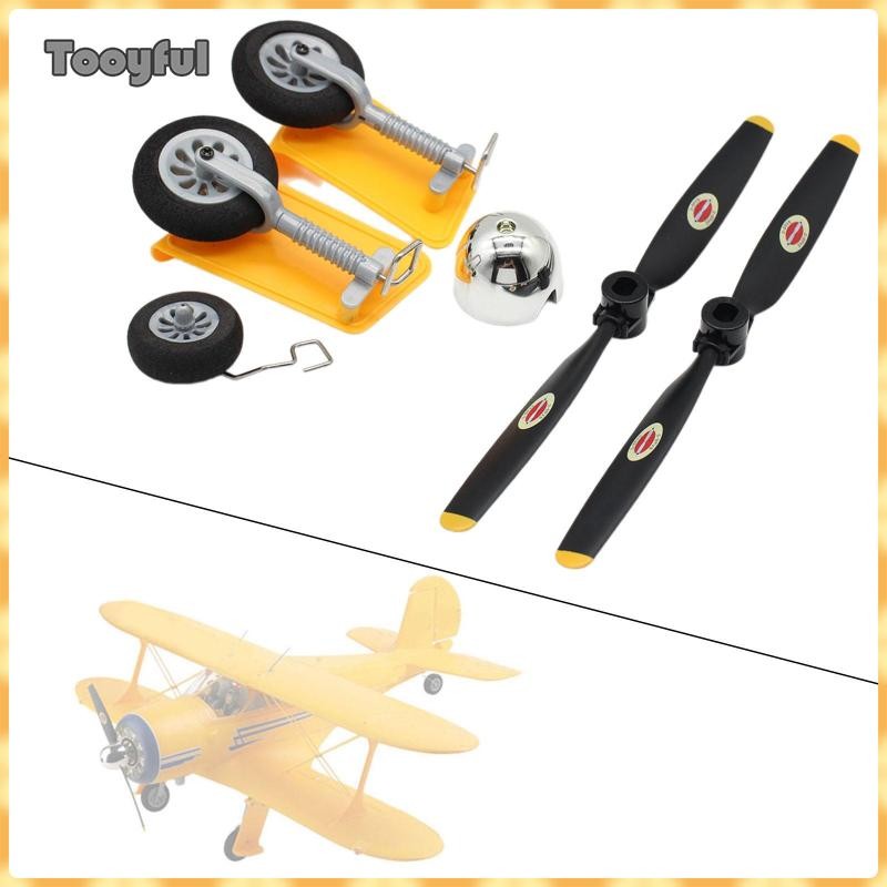 Bộ bánh răng hạ cánh máy bay RC Tooyful RC Khuôn máy bay RC Phụ tùng máy bay cho A300
