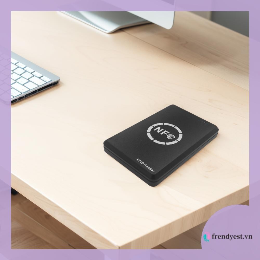 [Frendyest.vn] Đầu đọc RFID 13,56 MHz / 125KHZ / 250KHz NFC Tag Replicator RFID 125KHZ Reader