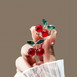 Kẹp tóc kẹp kim loại nhỏ Cherry dễ thương