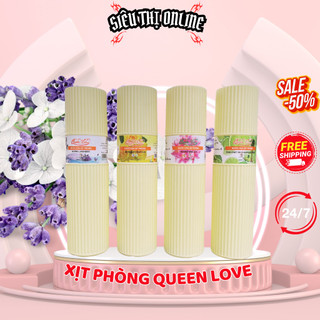  Nước hoa xịt thơm phòng ngủ khử mùi Queen Love cao cấp hương hoa làm thơm phòng và đuổi côn trùng ... 