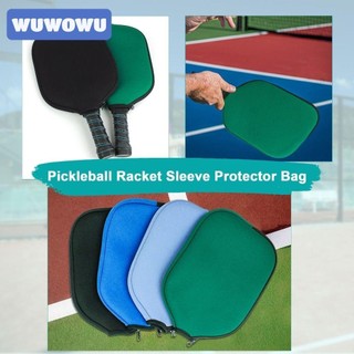 WUWOWU Vỏ mái chèo Pickleball, Tay vợt Pickleball bền bằng cao su tổng hợp, Túi bảo vệ phụ kiện chống nước lưu trữ