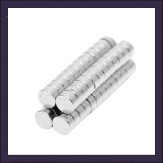 [Wx] 50 Cái N52 3x15mm Xi Lanh Tròn Siêu Mạnh Đất Hiếm DIY Nam Châm Neodymium