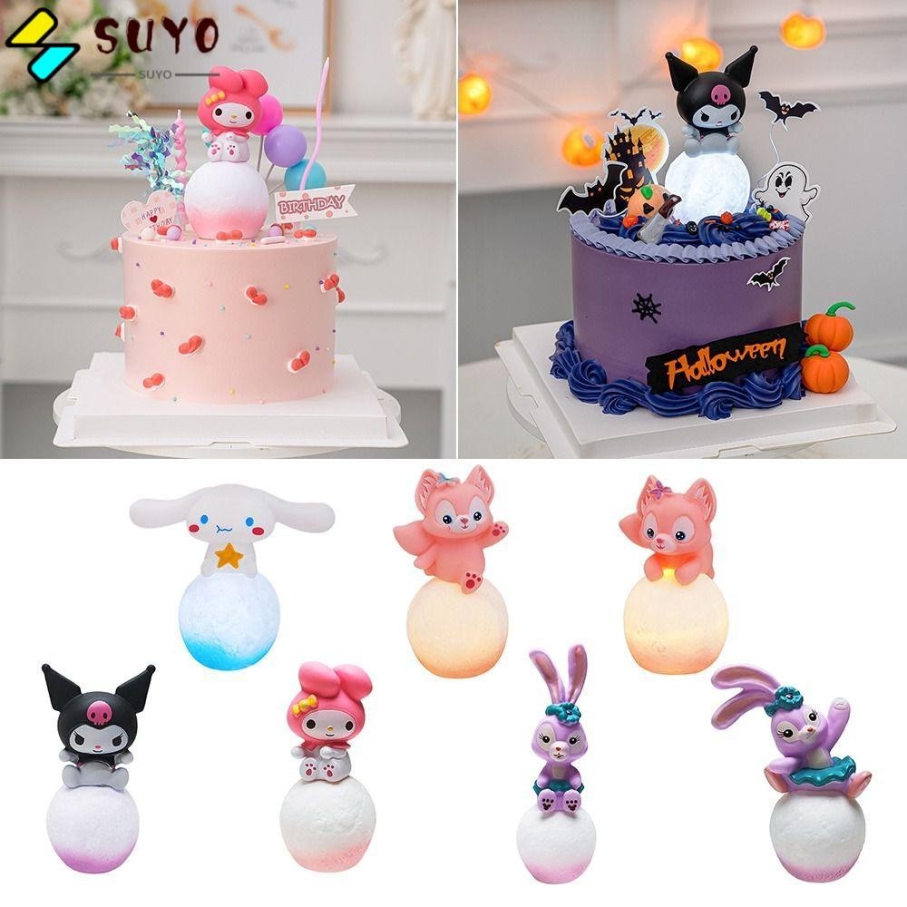 Đồ chơi phát sáng SUYO, Đèn ngủ LED Star Dailu Lingna Beier, Đèn ngủ Cinnamoroll Kuromi Melody chất lượng cao Trẻ em