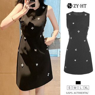 ZYHT Đầm nữ Đầm màu  đen   Đầm phiên bản  chữ A  Đầm chất liệu polyester  Đầm làm việc Đầm cao cấp Đầm cưới Đầm sự kiện Đầm tiệc Đầm dạ hội 30578