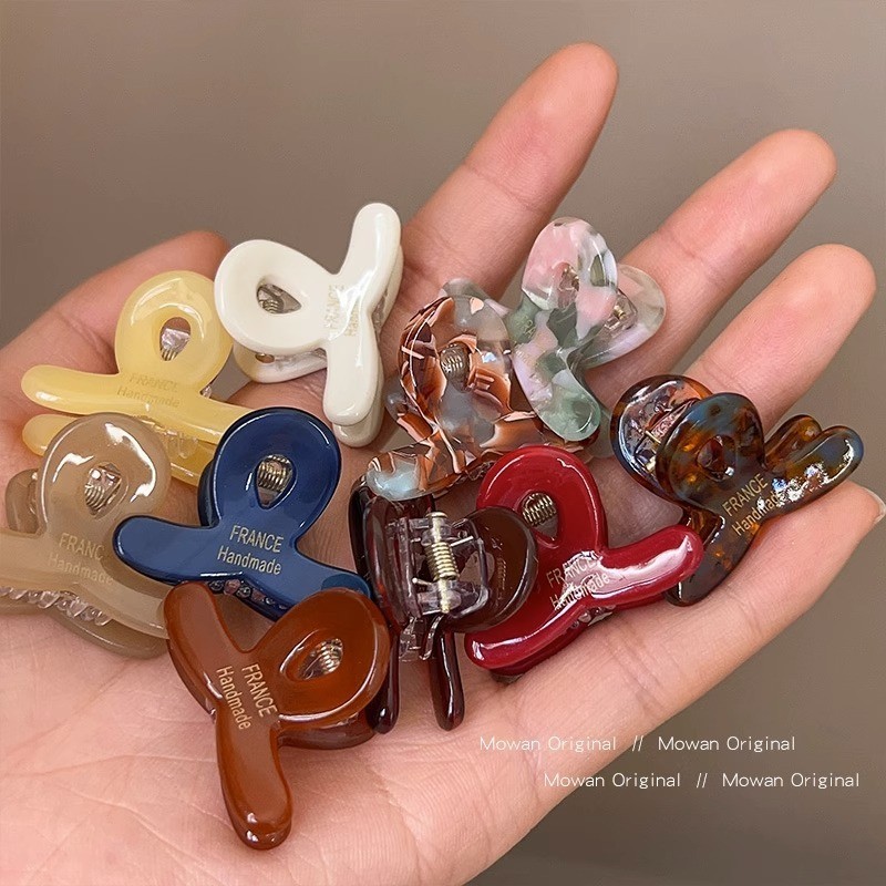 Cao Cấp Mini Gãy Tóc Acetate Phụ Kiện Tóc Kích Thước Nhỏ Acetate Nổ Kẹp Tóc Cao Cấp Bên Kẹp Nhỏ Mũ Đ