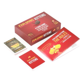 Family entertainment cards exploding kittens game cards for party board games