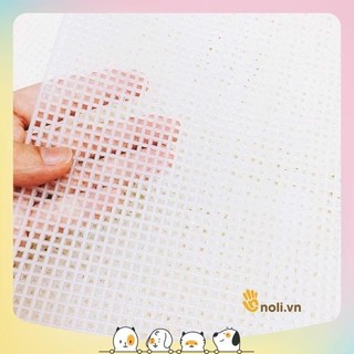 Canvas lỗ vuông nẹp túi xách, mũ