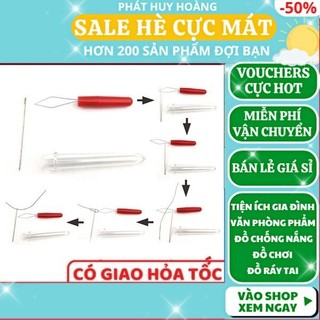 Dụng cụ xỏ chỉ vào kim ✅ FREESHIP 🚛 Có video thật 🎥 Dụng cụ xỏ chỉ vào kim cực dễ dàng và tiện lợi - Phát huy Hoàng