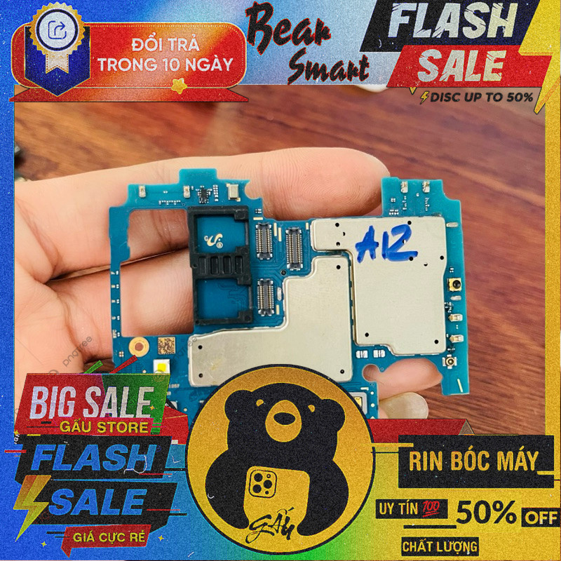 Main Samsung A12 A125F Bể Socket / Bao Rin Full