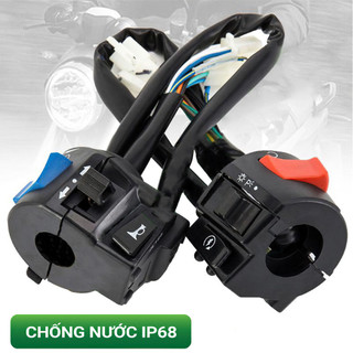 Bộ cùm công tắc FZ V2 full chức năng gắn Sirius, NVX, Exciter, Dream, Sonic, Vario Có Passing full 2 bên trái phải