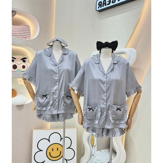 PIJAMA ĐÙI HAI TÚI BASIC - KÈM BỊT MẮT