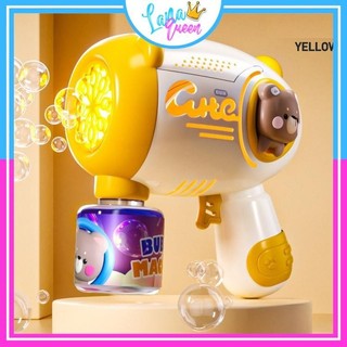 Súng bắn bong bóng xà phòng thiết kế mới không bị rò rỉ nước, đồ chơi cho bé - Lana Queen
