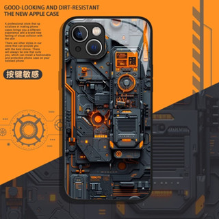 ốp lưng iphone Thiết bị cơ khí Thích hợp cho Apple 14promax 15promax 12promax 11promax 13pro 11 12 13 14 15 11pro xsmax xr 7Plus / Plus Phong cách cơ khí