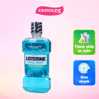 Nước súc miệng Listerine Coolmint 500ml