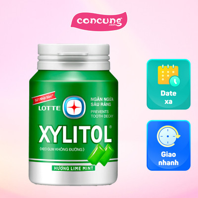 Kẹo Gum Xylitol LimeMint 58g