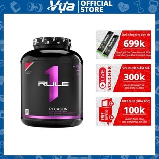 Bột Dinh Dưỡng Rule 1 - R1 Casein (55 lần dùng) - Hỗ trợ phục hồi cơ bắp, tăng sức mạnh - Chính Hãng