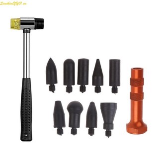 Sun Car Dent Remover Sheet Metal Dent Repair Tool Kits Paintless Dent Removal Tap Down Tools Rubber Hammer Dent Fix Kit