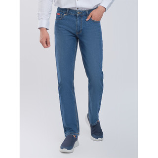 Quần jean dài VIETTIEN SMART CASUAL vải spandex phom regular - 6S7081CRYQJDP