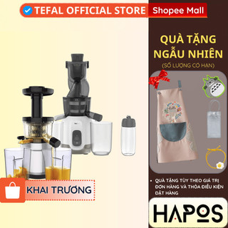 Máy ép chậm trái cây Tefal Chính hãng tự động tách bã, máy ép hoa quả kiệt bã tiện lợi - Bảo hành 2 Năm - HAPOS