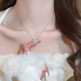 Vòng cổ hoa zircon Hàn Quốc thiết kế thích hợp phong cách ins chuỗi xương đòn nhẹ sang trọng cổ cao cấp dành cho nữ